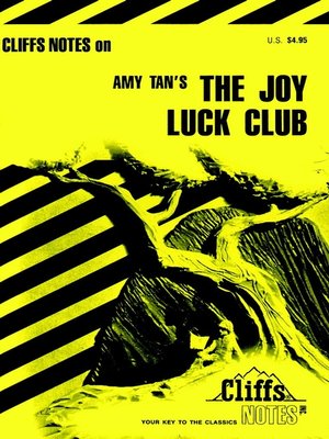 cover image of CliffsNotes on Tan's The Joy Luck Club